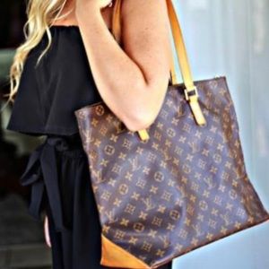 Authentic Louis Vuitton Monogram Cabas Alto
